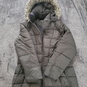 a.n.a women's large puffer coat